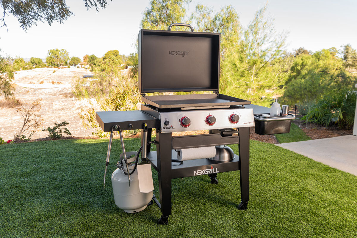 The new Daytona 3-Burner Griddle