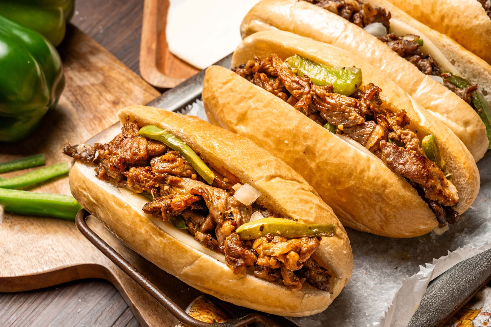 Philly Cheesesteak on the Griddle