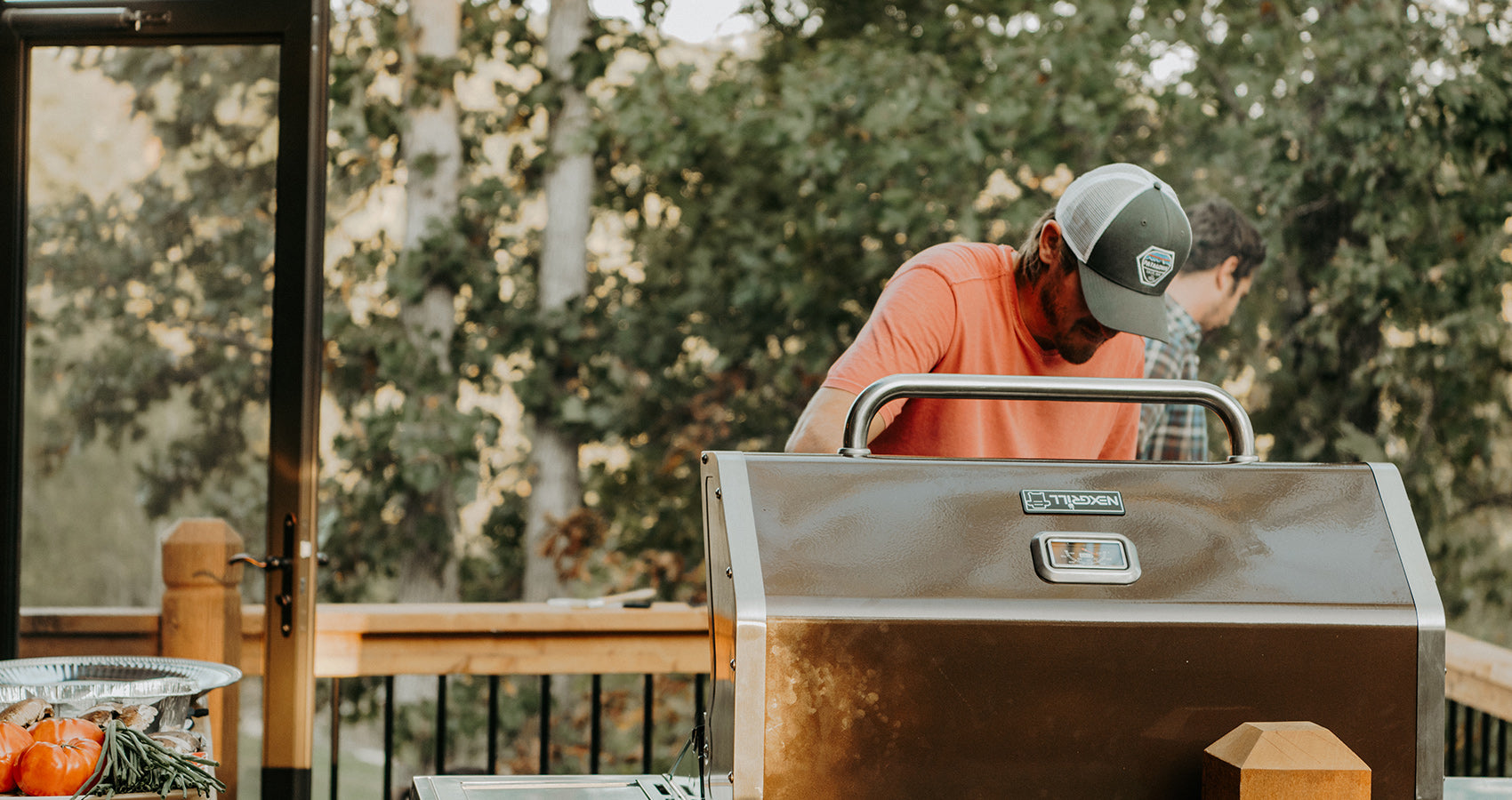 matt martin grilling using nexgrill