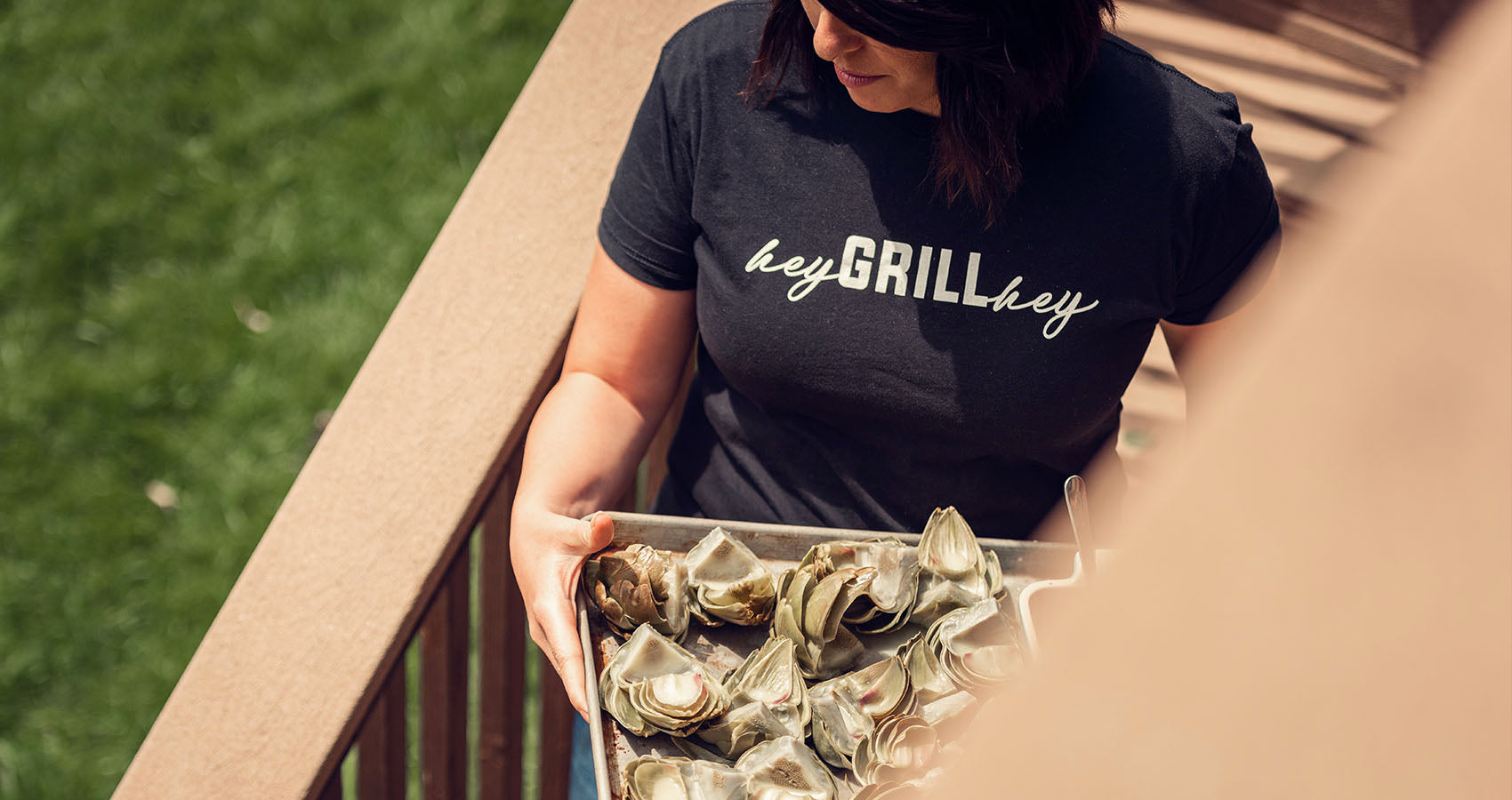 Hey Grill, Hey by Susie Bulloch - We took {most} of the day off