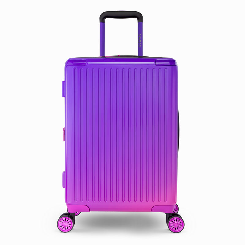 luggage with built in seat