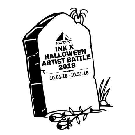 mercedestourism Does Inktober - 13 Remain in the INK x Halloween Artist Battle