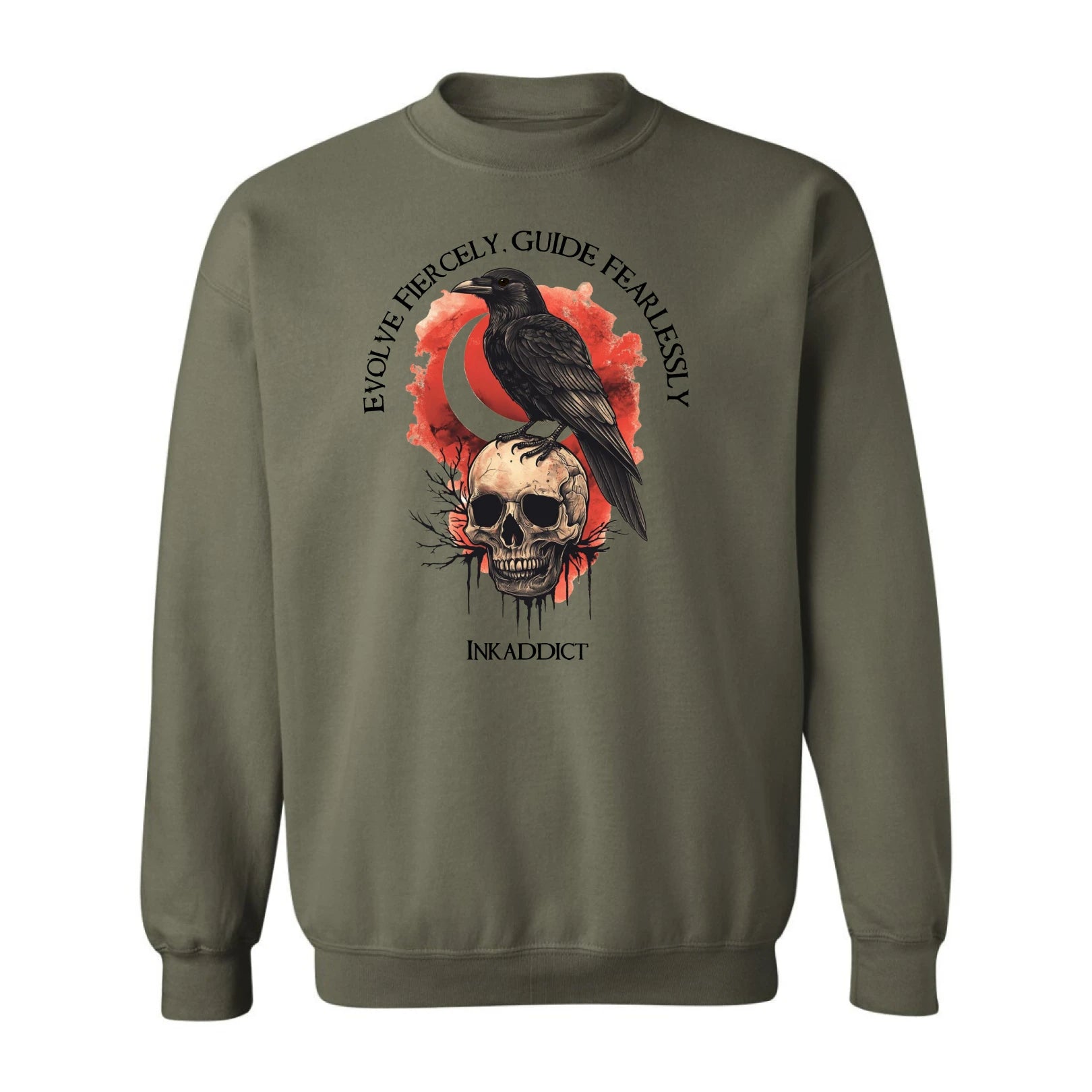 Image of Evolve Fiercely Unisex Crewneck Pullover