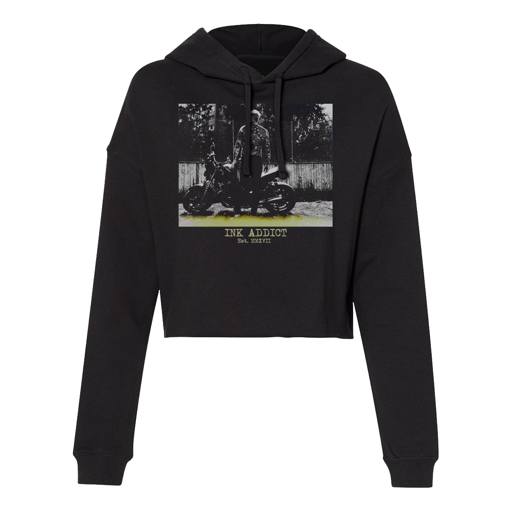 Image of Rider Cropped Hoodie