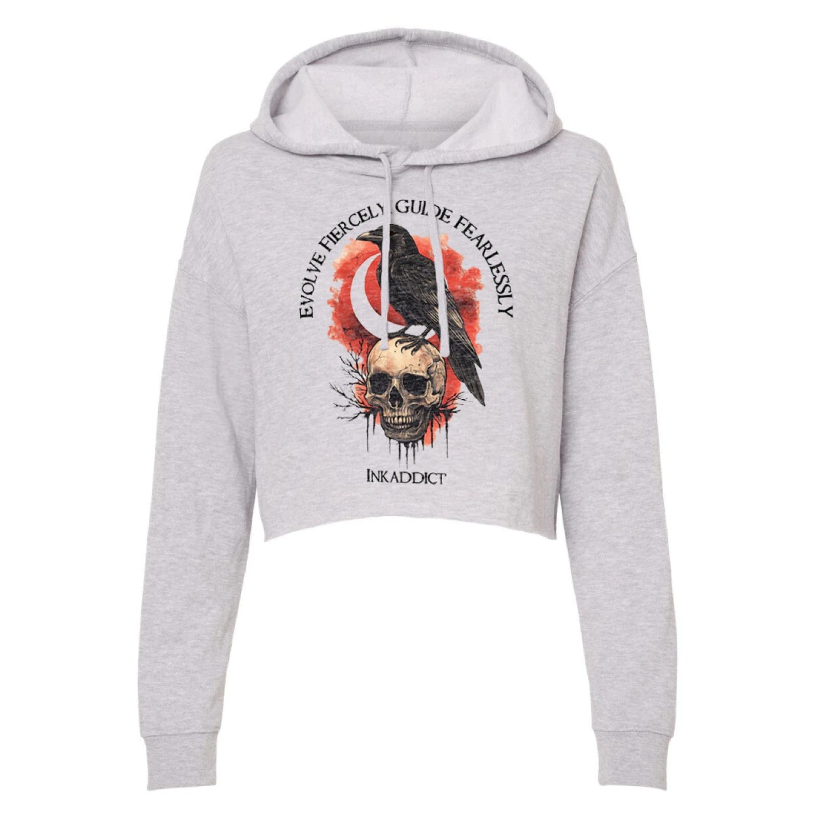 Image of Evolve Fiercely Women's Cropped Hooodie