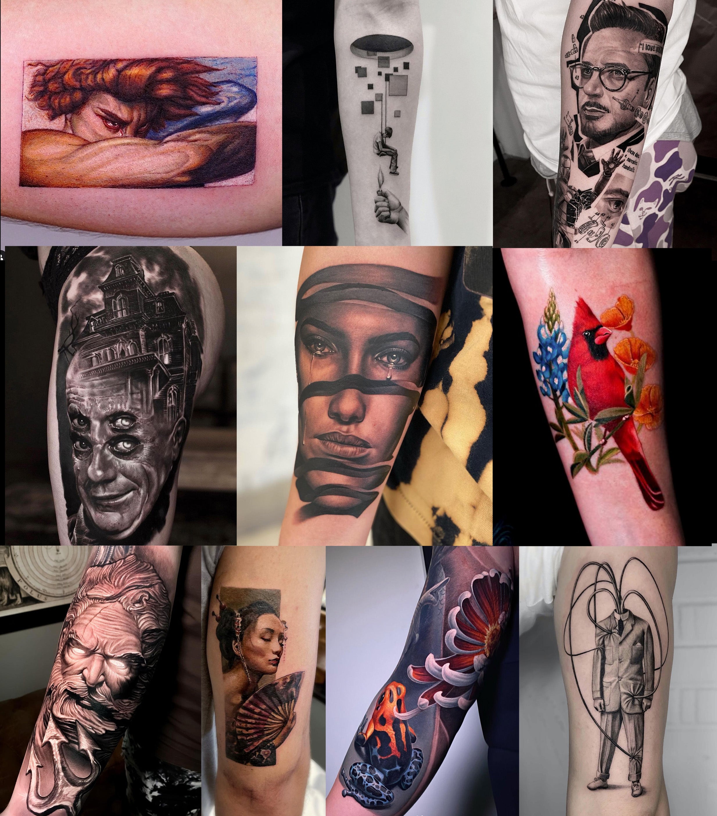 Portrait Tattoo Artists Las Vegas  Realistic Portrait Tattoos