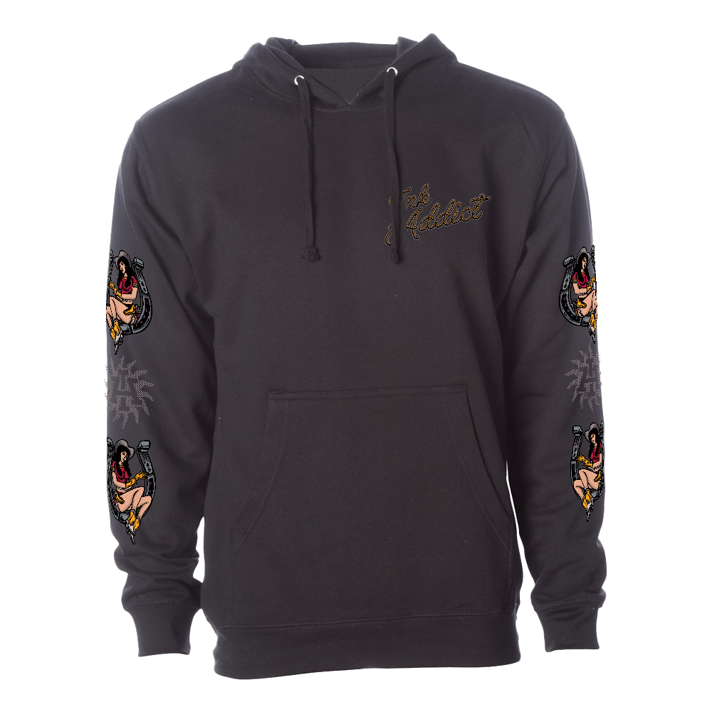 Cowgirl Pinup Hoodie