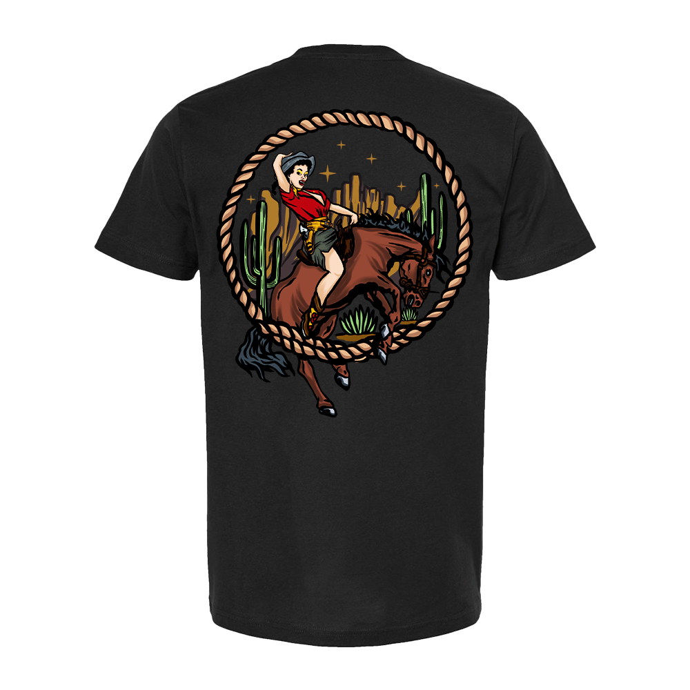 Image of Cowgirl Pinup Tee