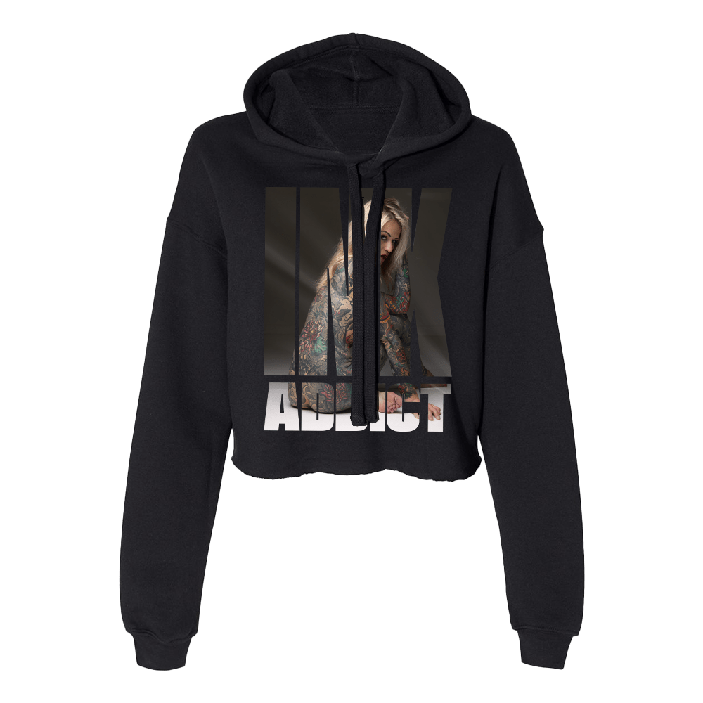 Image of Sarah Maillet Cropped Hoodie