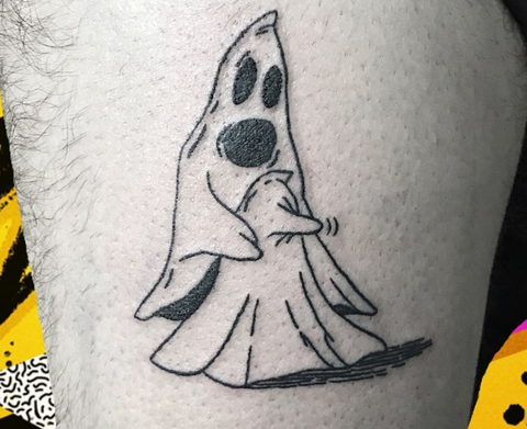 Spooky Ghost inspired from a reference a client brought in! You can book  online at www.bayoucitybodyshop.com . . #bayoucitytattoos #ghost… |  Instagram