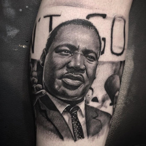 10 Gripping Tattoo Takes on MLK