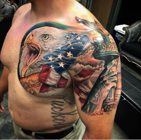 73 Proud Patriotic Tattoo Ideas To Honor Your Country