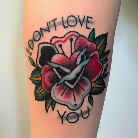 14 Valentine Tattoos for Loners & Lovers