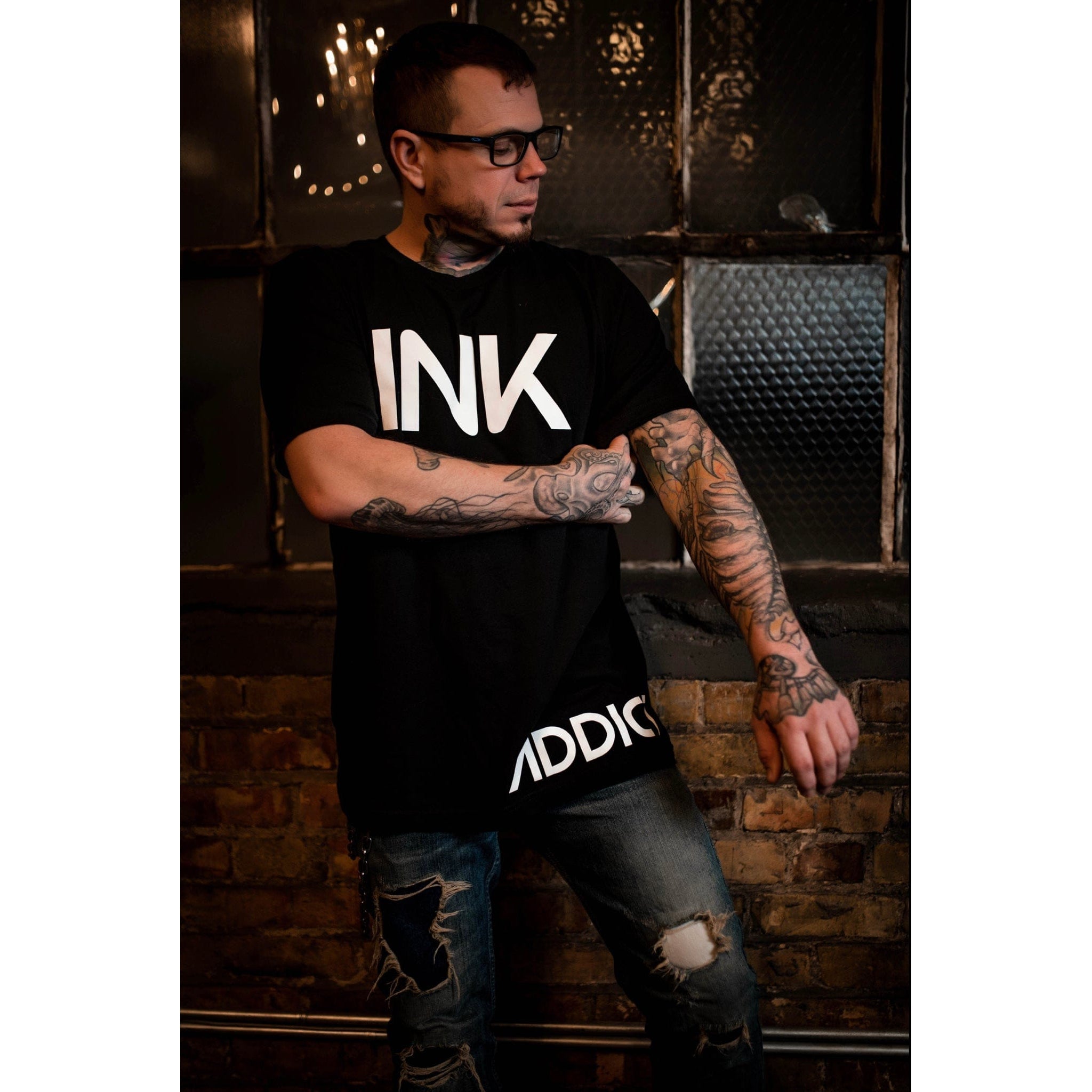 INK Men's Black Tee