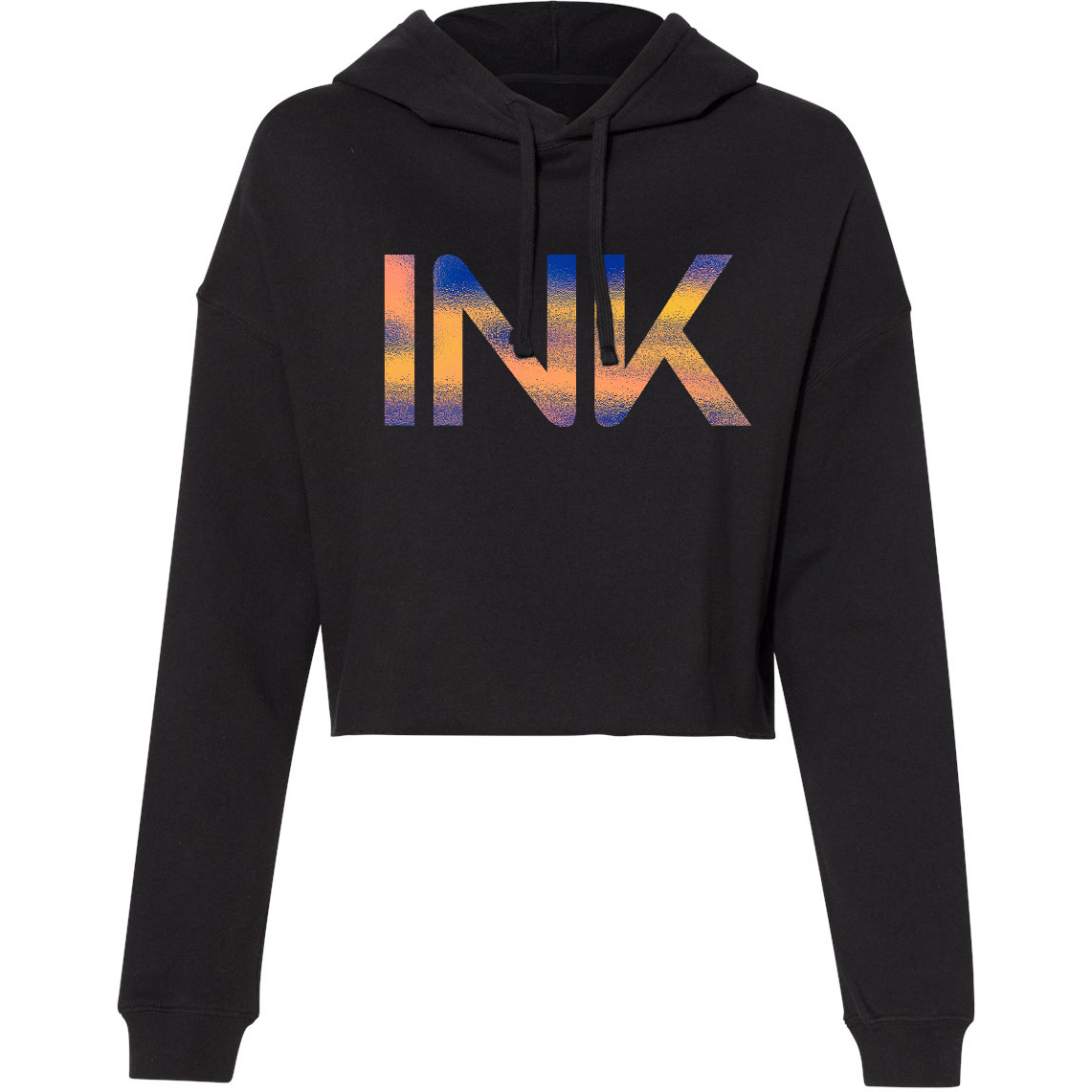 Image of INK Chroma Women's Cropped Hoodie