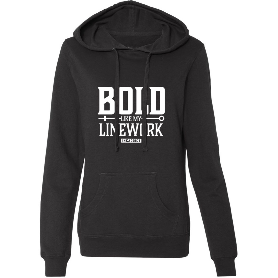 Lightweight Pullover Hoodie For Women - InkAddict