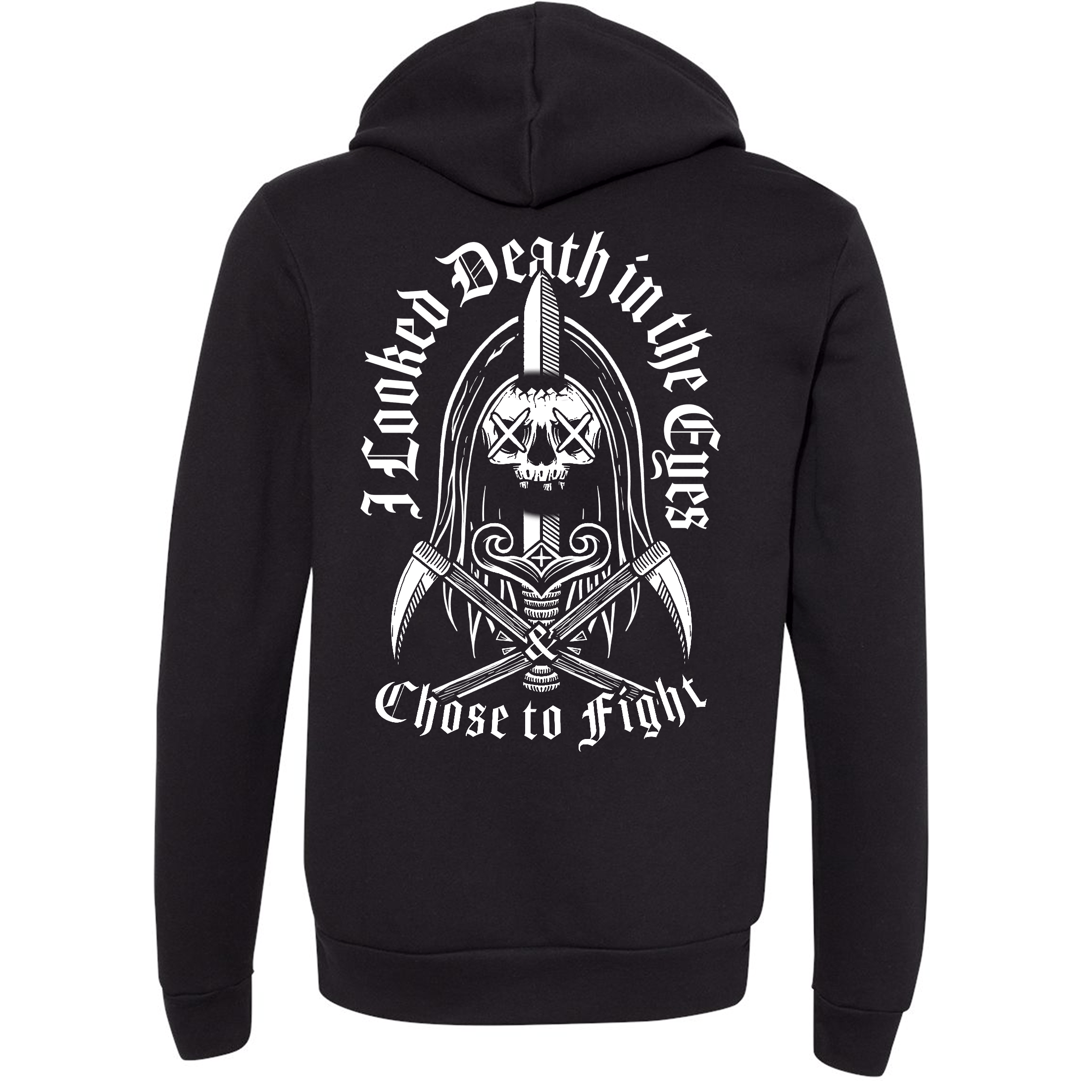 Image of Death in the Eyes Unisex Pullover