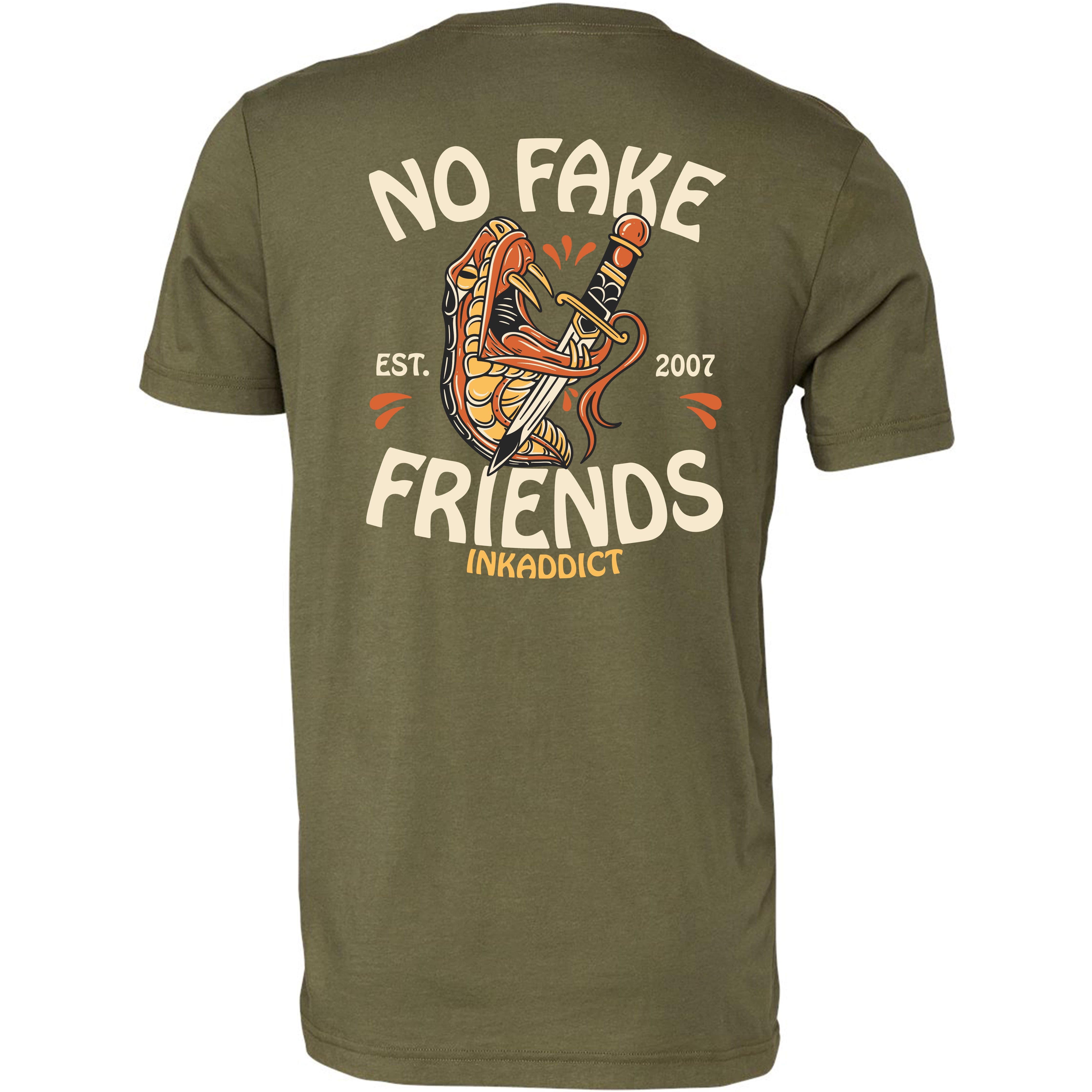 Image of No Fake Friends II Unisex Tee