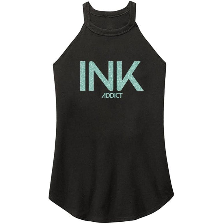 Image of INK III Glitter Women's High Neck Tank