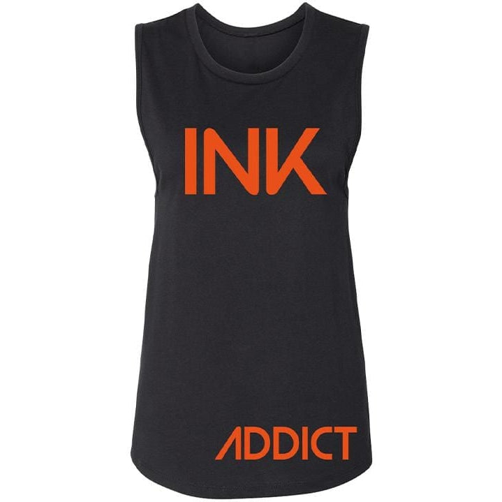 Image of INK Orange Women's Muscle Tank