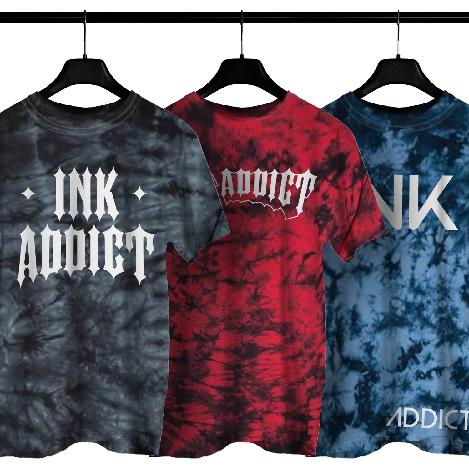 Image of INK Tie-Dye T-Shirt Pack