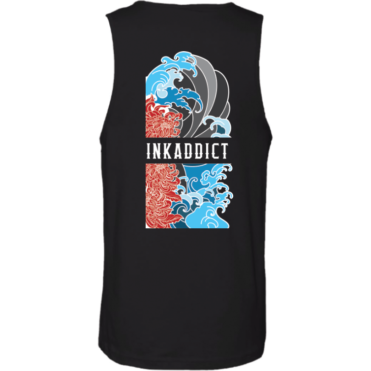 Image of InkAddict Wave Men's Tank Top