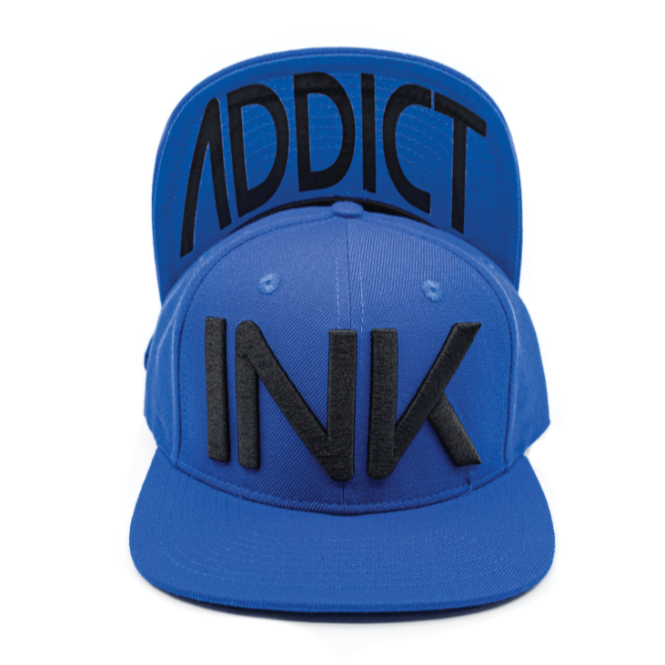 Image of INK Blue/Black Snapback