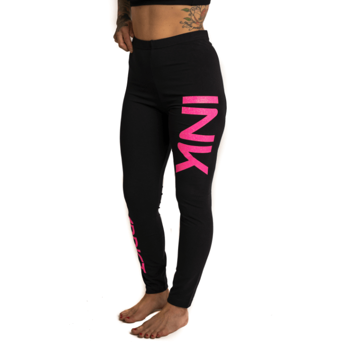 Image of INK Glitter Black Leggings