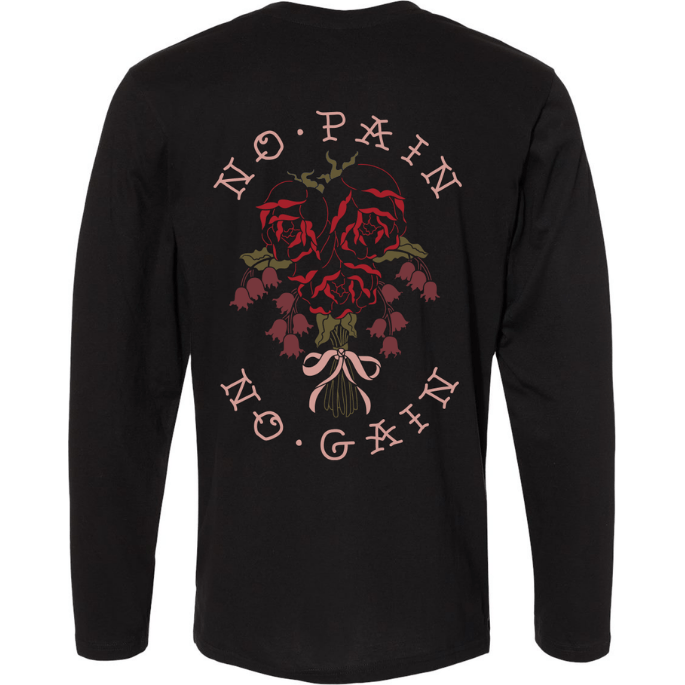 Image of No Pain No Gain Unisex Long Sleeve Tee