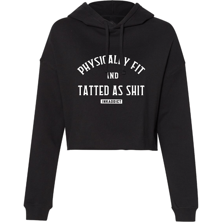 Image of Physically Fit Women's Cropped Hoodie