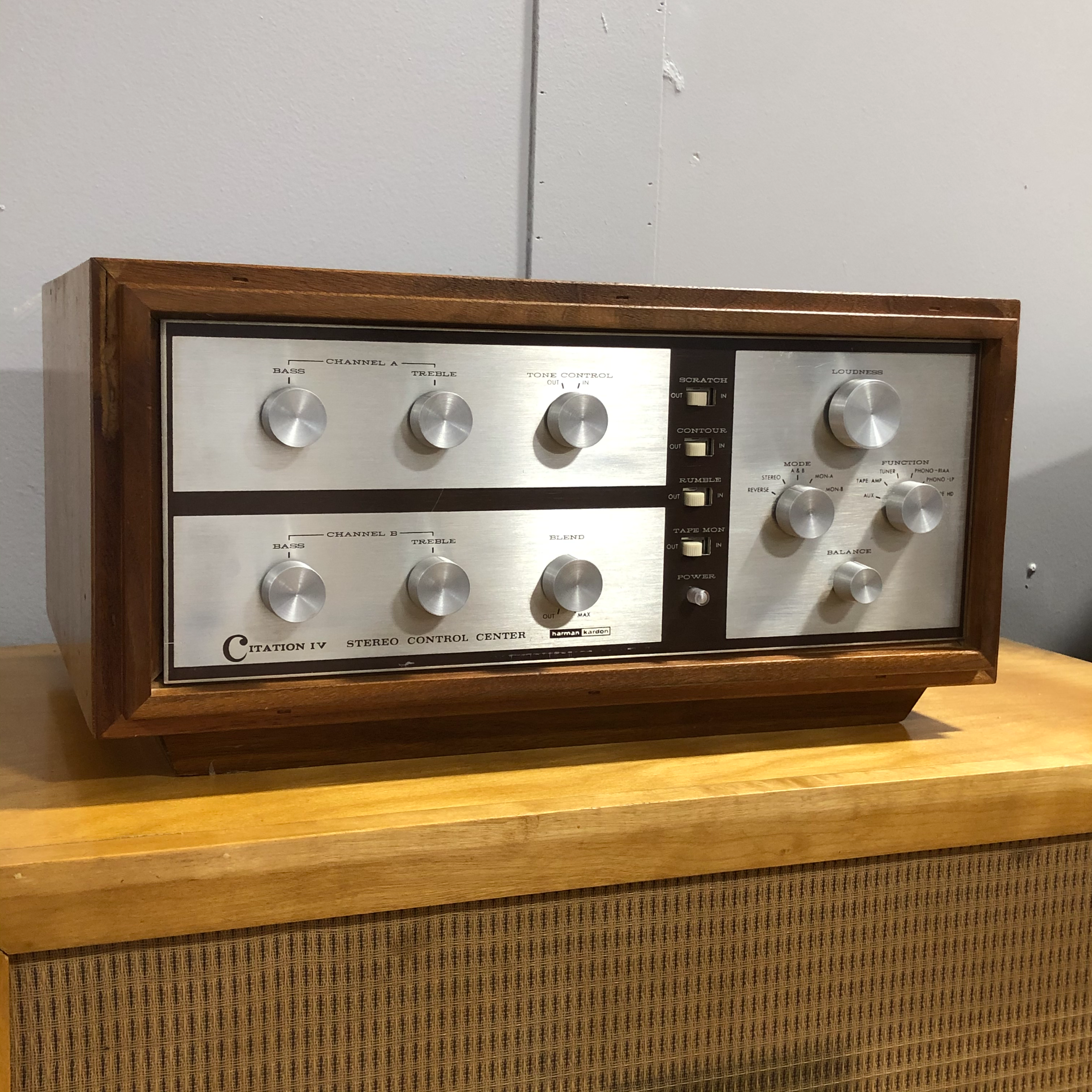 Harman Kardon Citation Vintage Tube Preamplifier - SOLD – Hill Audio