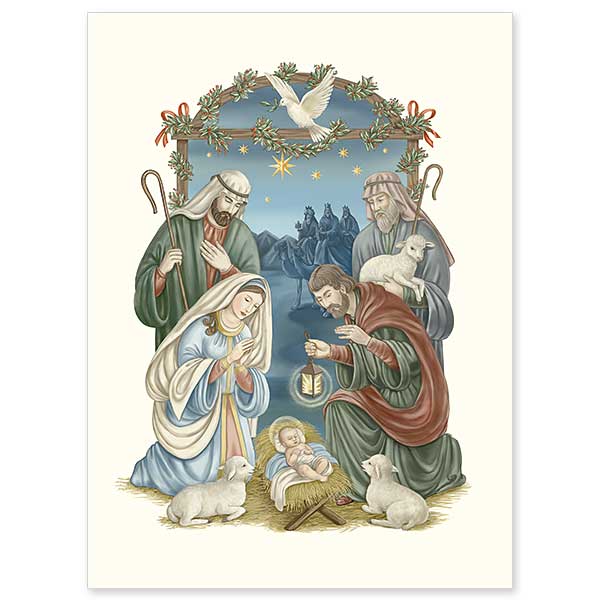 Classic Nativity Christmas Cards The Catholic Gift Store