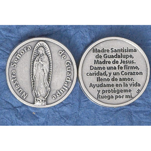 Nuestra Senora de Guadalupe Pocket Token