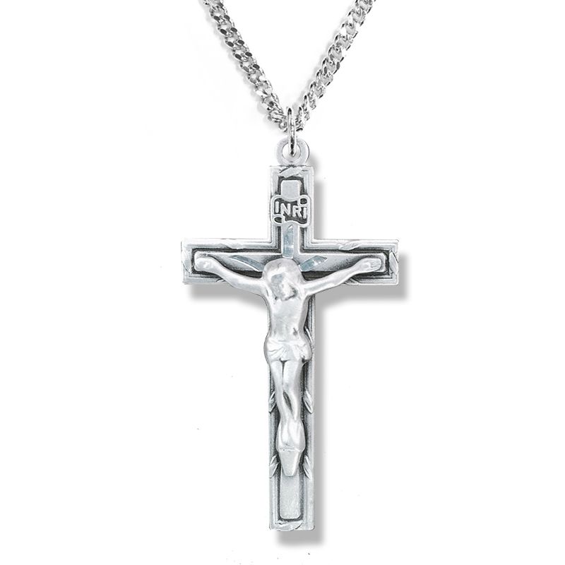 Engraved Men's Crucifix – The Catholic Gift Store