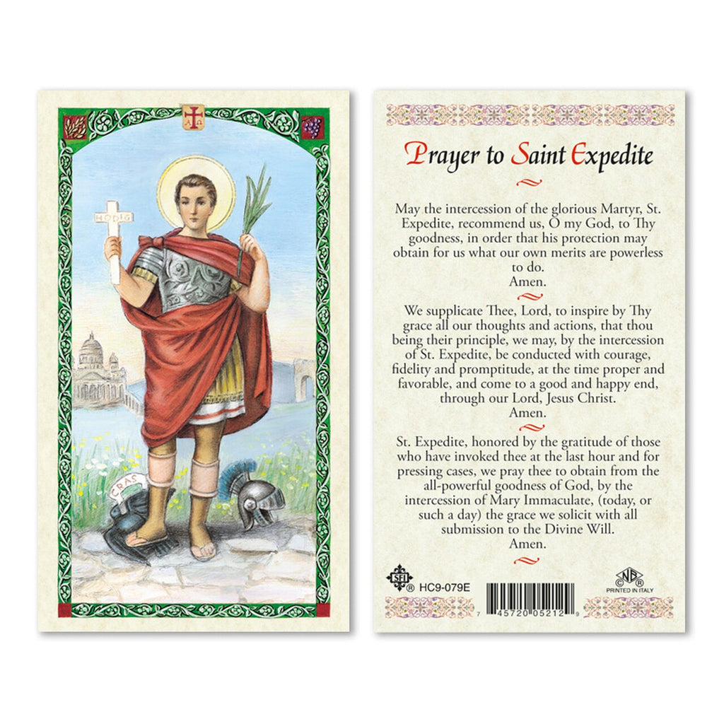 Prayer to St Expedite – The Catholic Gift Store