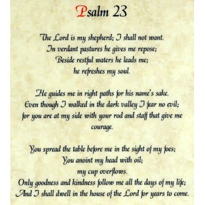 Psalm 23 Bookmark – The Catholic Gift Store