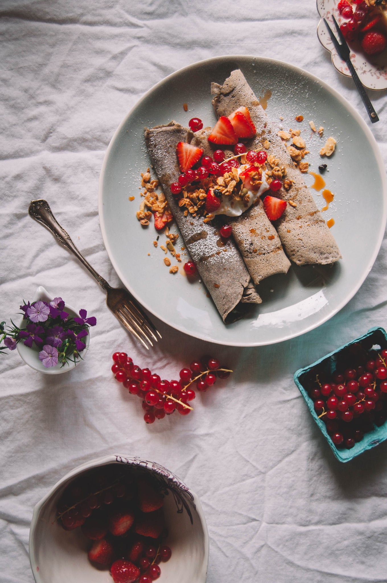 Jamie's Farm Summer Buckwheat Crepes