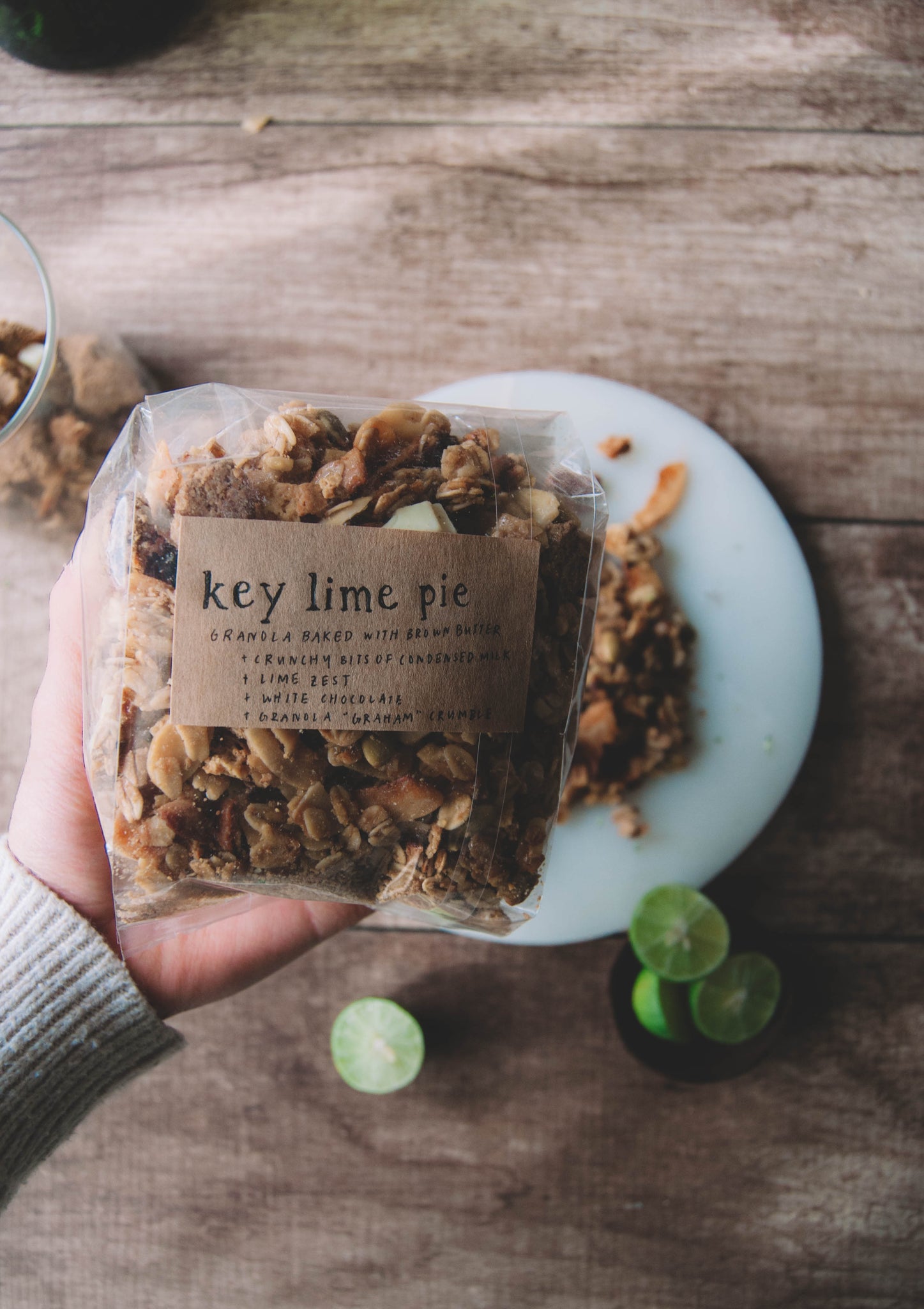 Key Lime Pie Brown Butter Granola