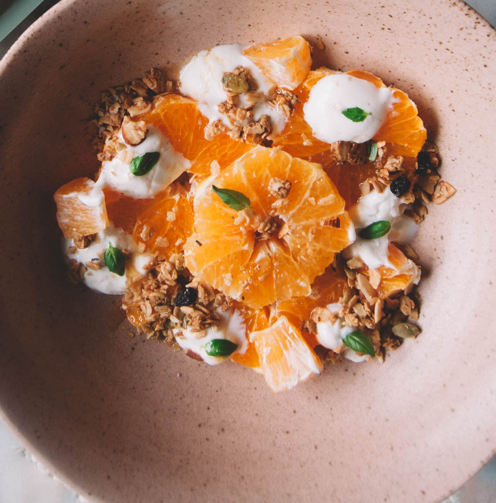 Citrus Salad Winter Vitamin C - Rosemary Granola