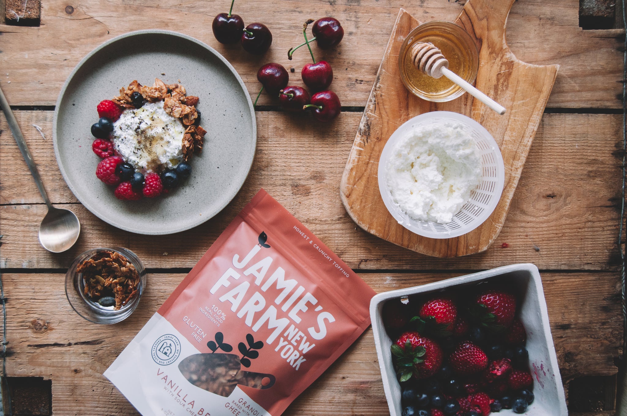 Jamie's Farm New York | Sofi Gold Award Winner 2024 | Best Granola Cereal | Baked with Ghee, Gluten-Free