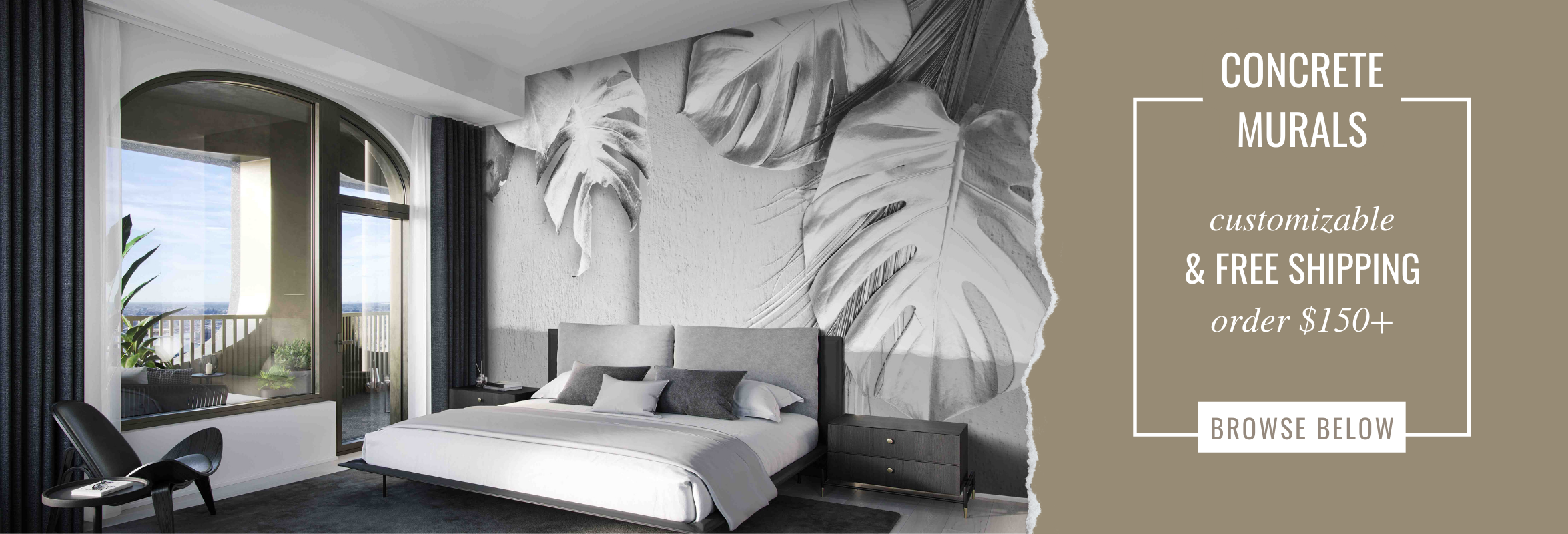 concrete wall murals