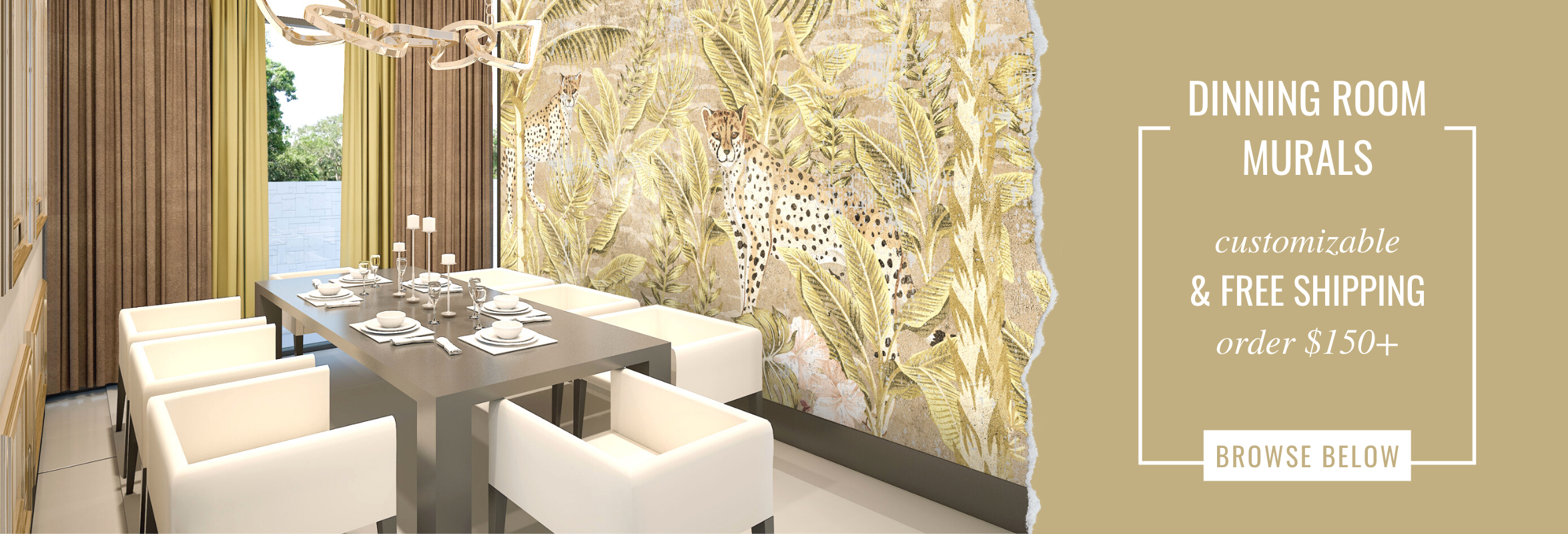 Handpainted Wall Mural Lavender Fields of Southern France  Country  Dining  Room  San Francisco  by Morgan Mural Studios  Houzz IE