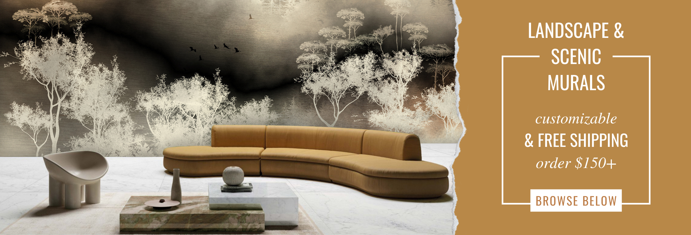 landscape wall murals