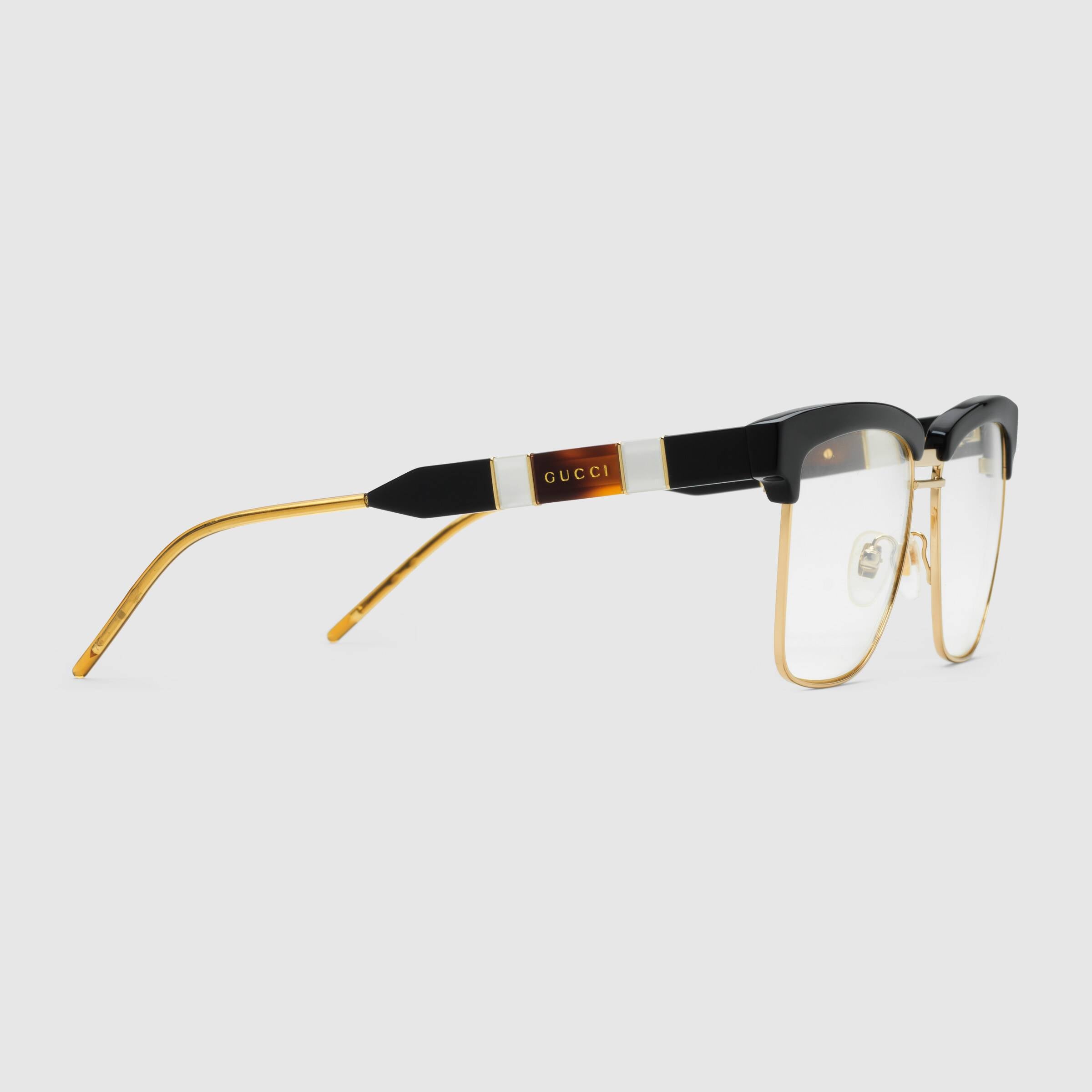gucci metal eyeglasses