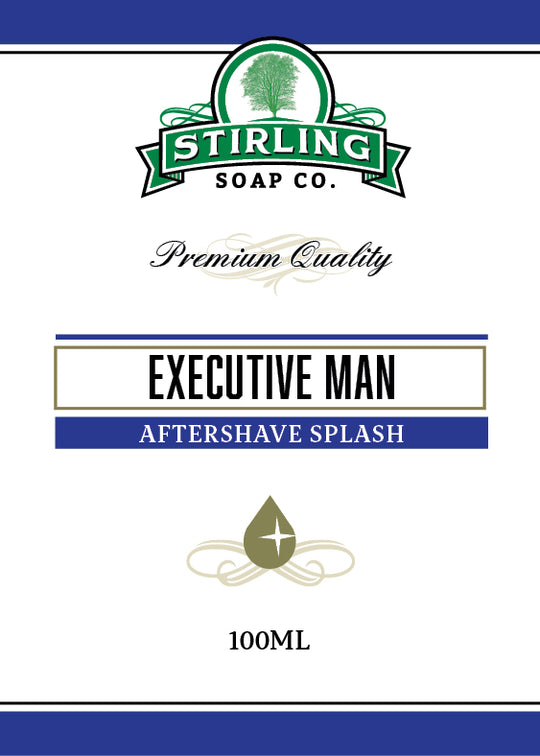 Executive Man - Shave Soap – Stirling Soap Company