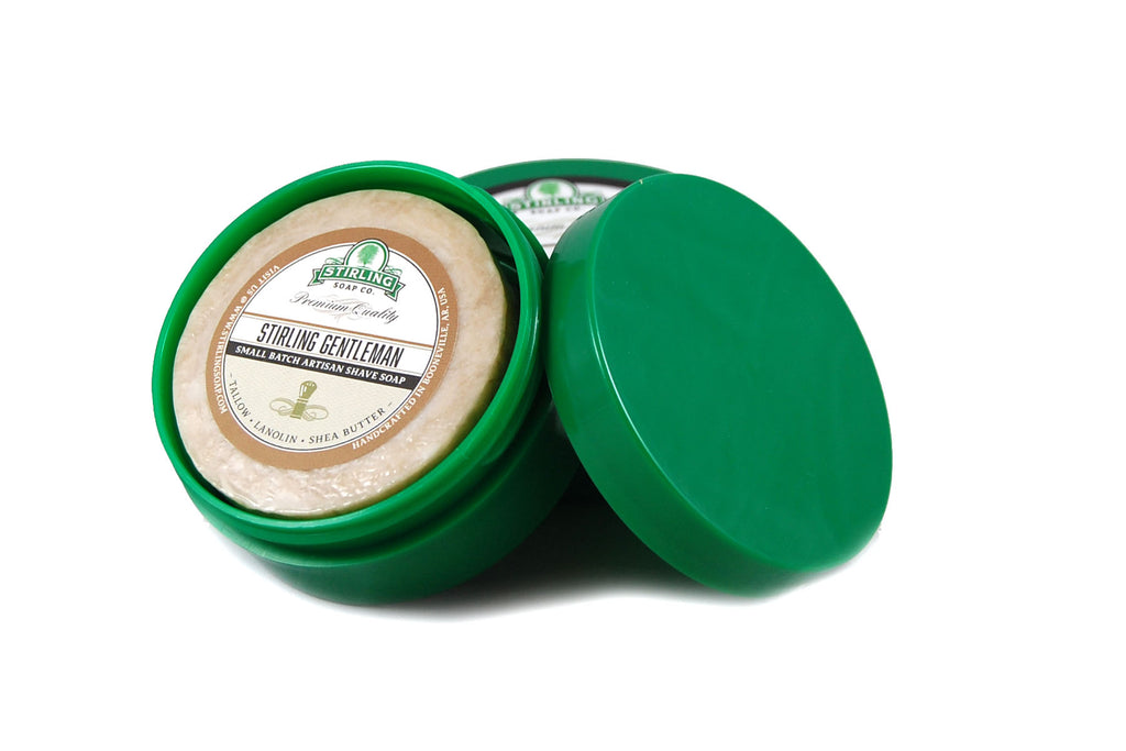 Green Thick Wall Shave Jar - 4oz – Stirling Soap Company