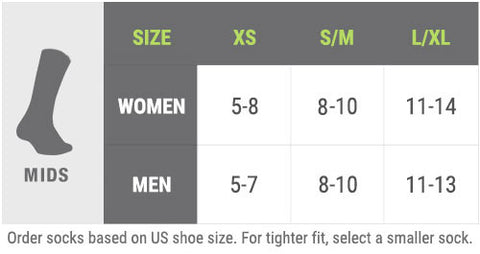 nike sock sizes