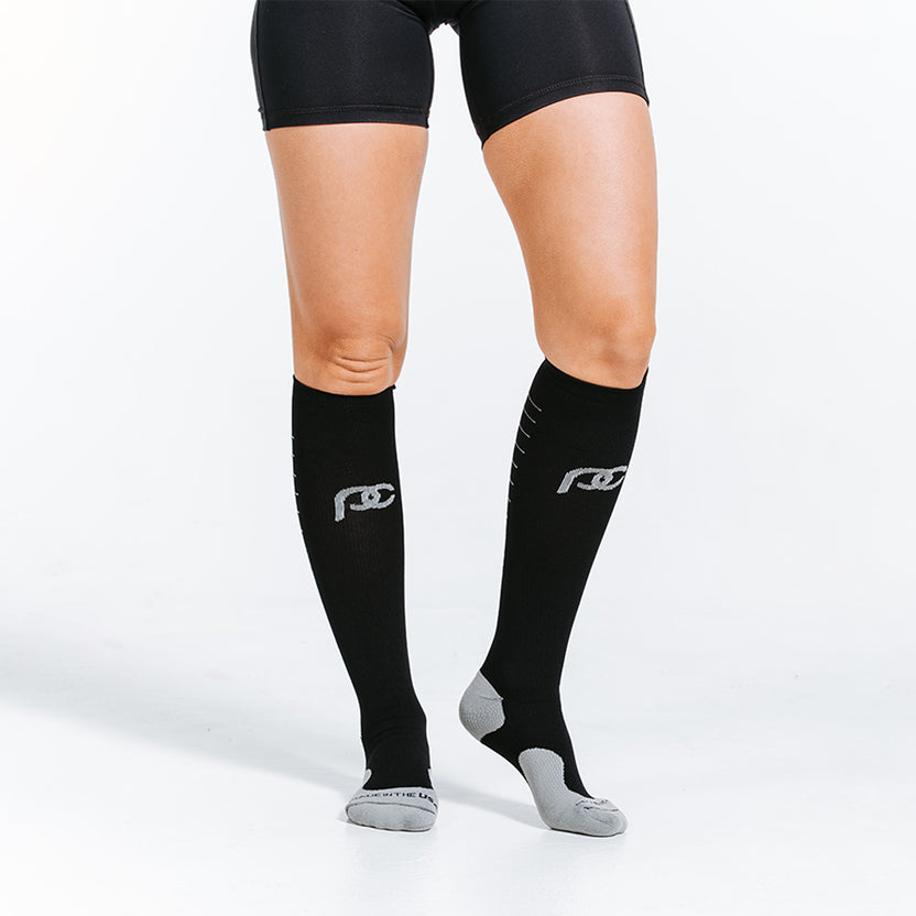 Marathon Elite Knee High Black Socks – procompression.com