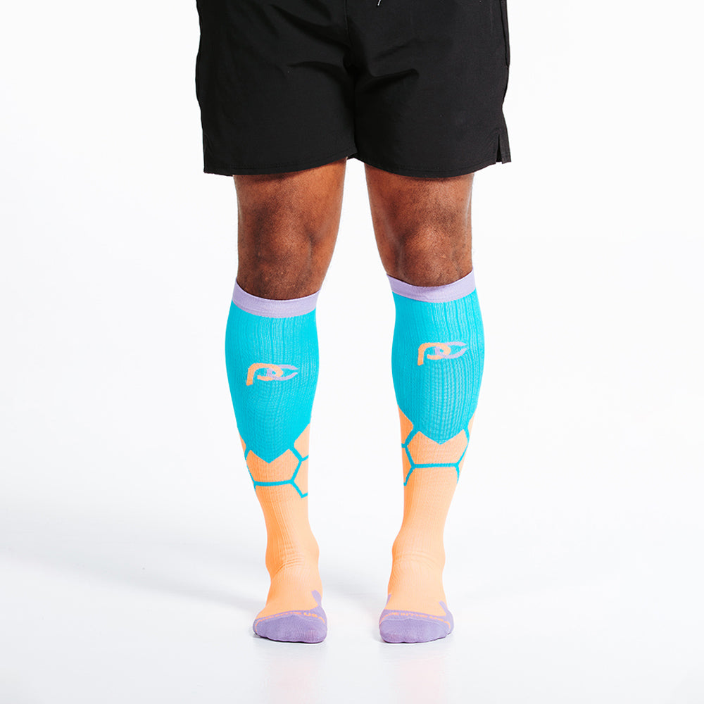 nike knee high running socks