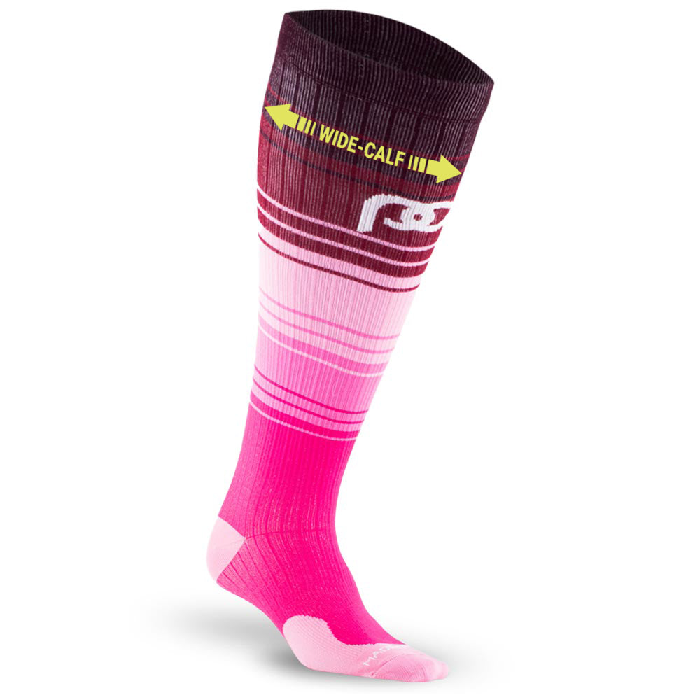 Wide-Calf Marathon Compression Socks for Men & Women | PRO Compression ...